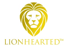 Lionhearted Logo - Courage Coaching, consultants.